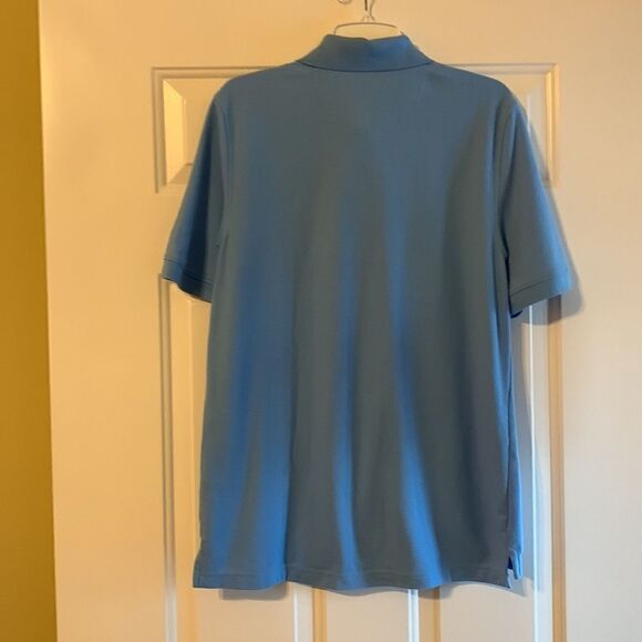 Croft and Barrow Medium light blue polo shirt - Picture 3 of 5
